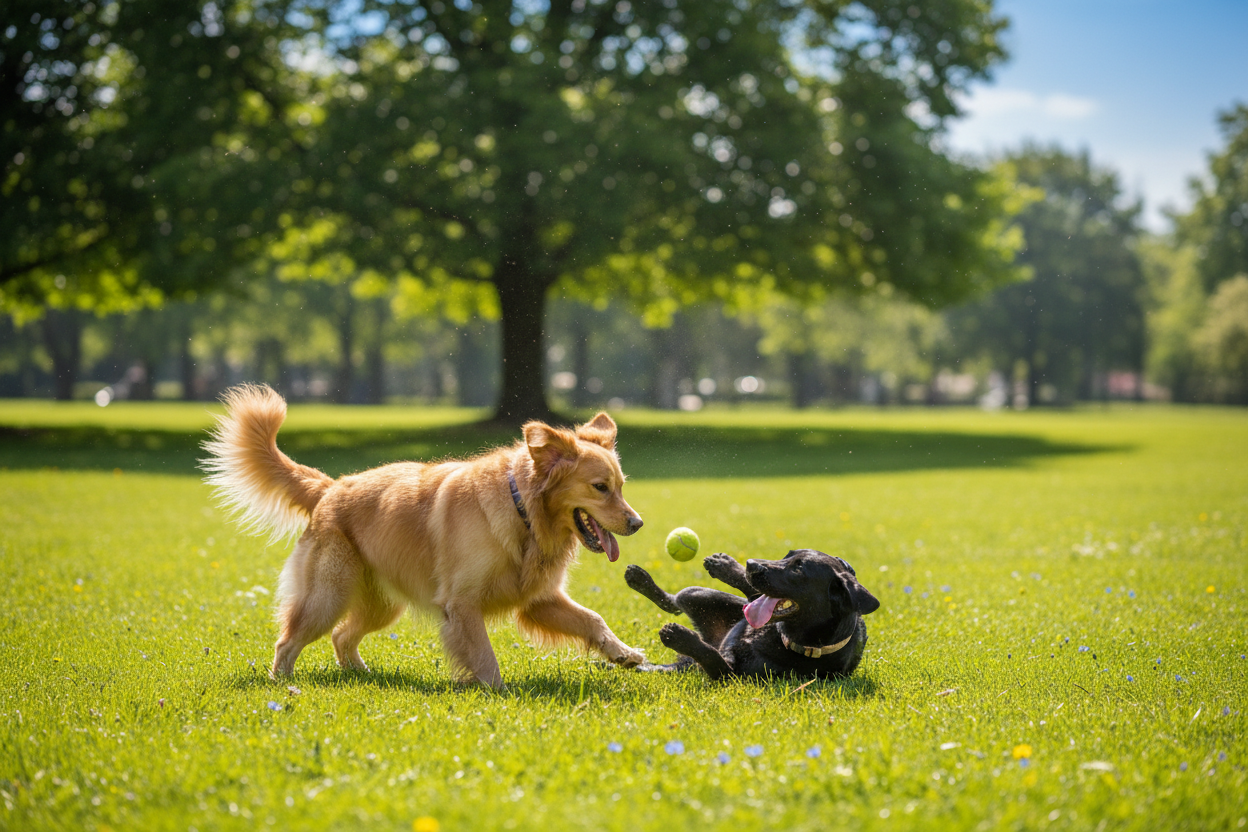 en lugar de un conejo que sean dos perros
